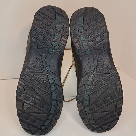 L.L. Bean Men's (13M) Brown Tan TEK 2.5 Storm Chaser Waterproof Ankle Duck Boots - Picture 10 of 13
